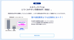 スタディサプリの月額費用