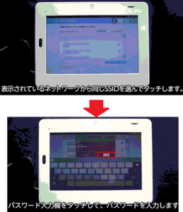 パスワード入力