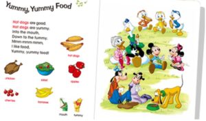 ディズニー英語の絵本教材