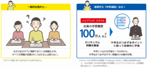 進研ゼミ中学講座のメリット