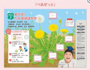 Z会の幼児コースの教材